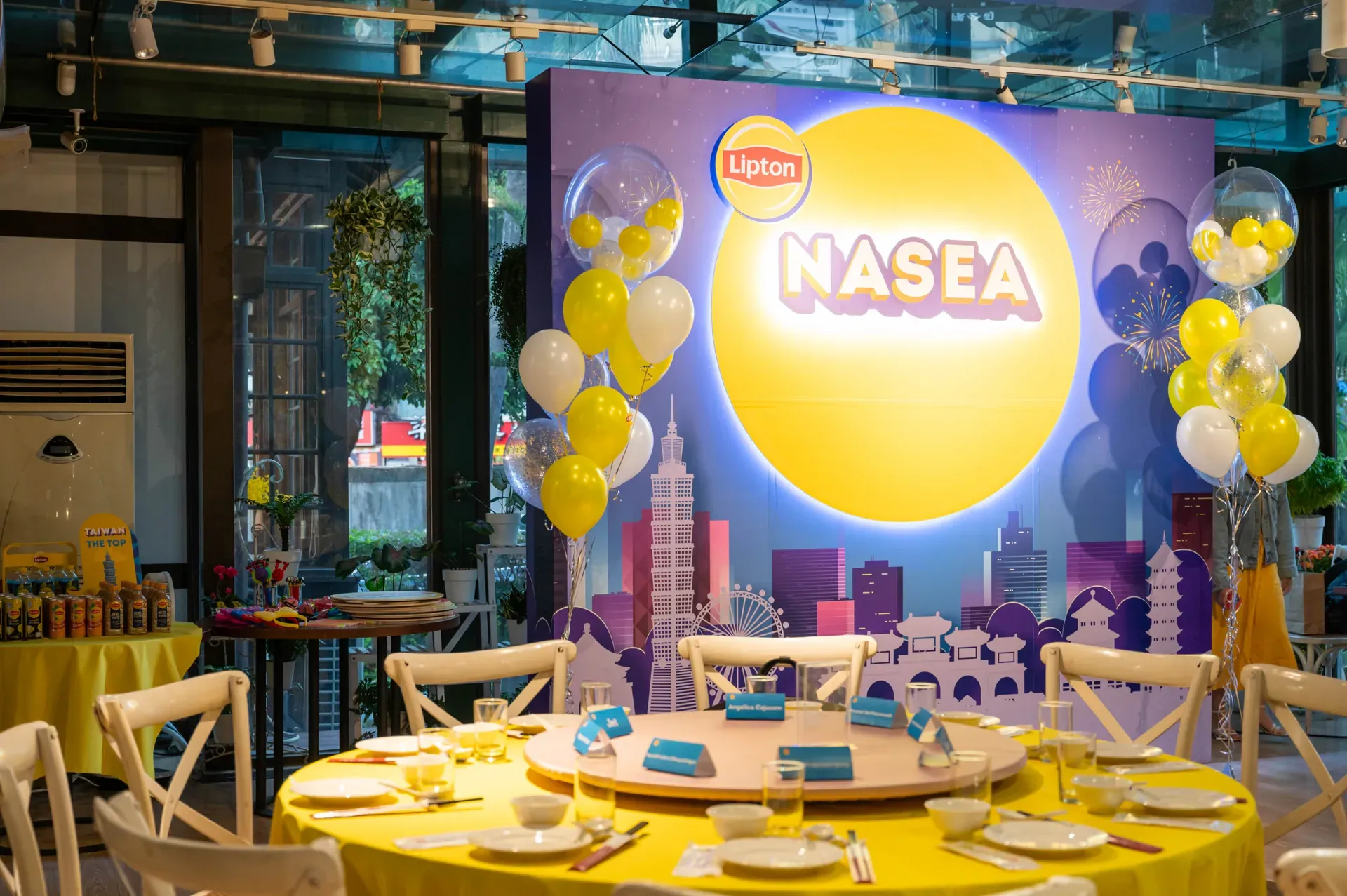 NASEA Meeting 晚宴背板設計
